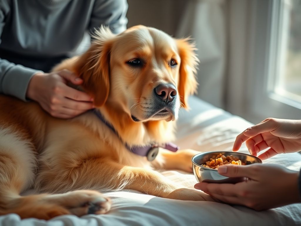Po operačný prieskum: ako správne kŕmiť psa pre rýchlejšie zotavenie