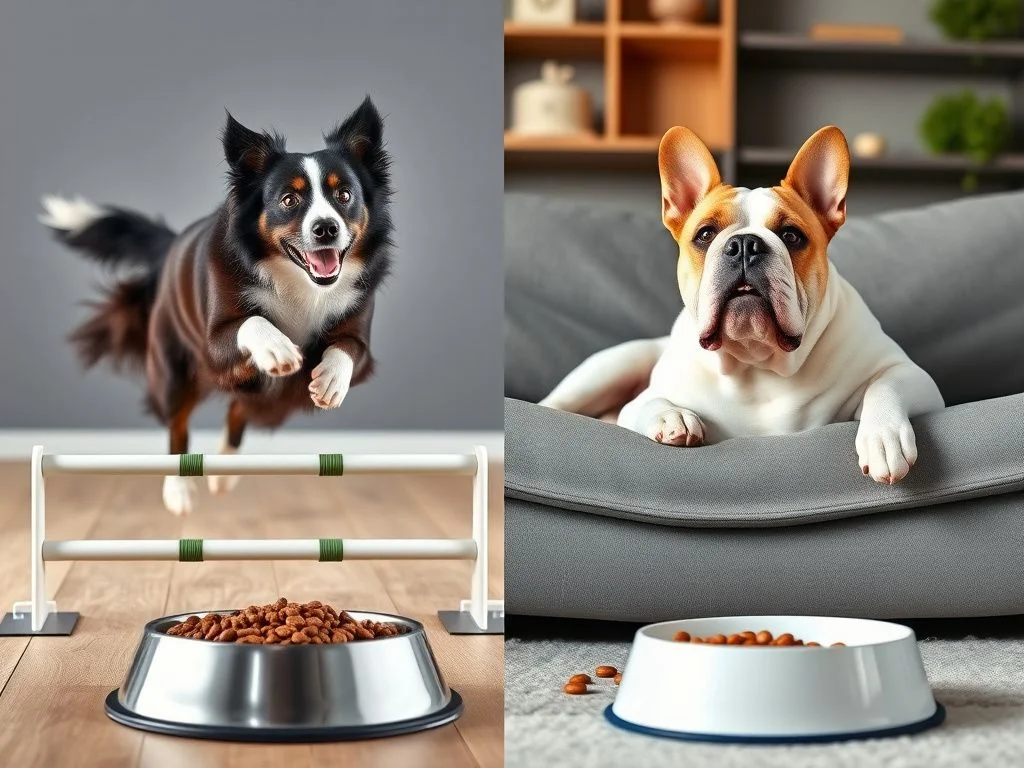 Základný kľúč k výžive: Ako vybrať granule podľa aktivity vášho psa