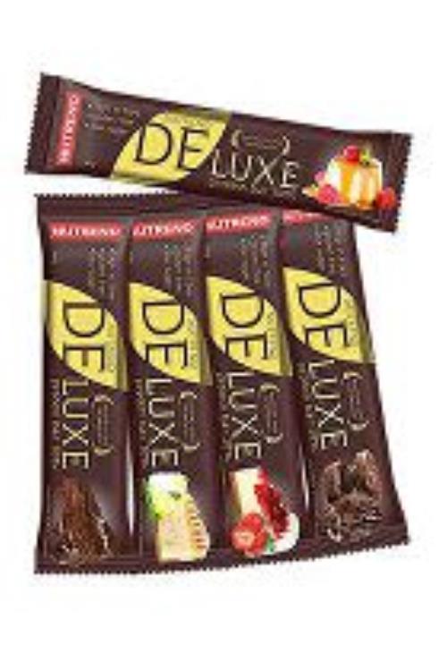 Nutrend DELUXE proteínová tyčinka jahodový cheesecake 60g