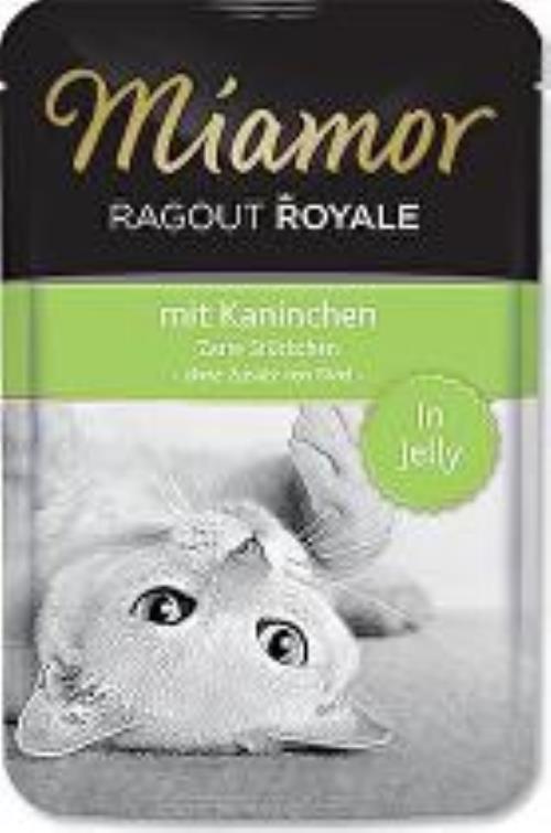 Miamor Cat Ragout vreckový králik v želé 100g + Množstevná zľava