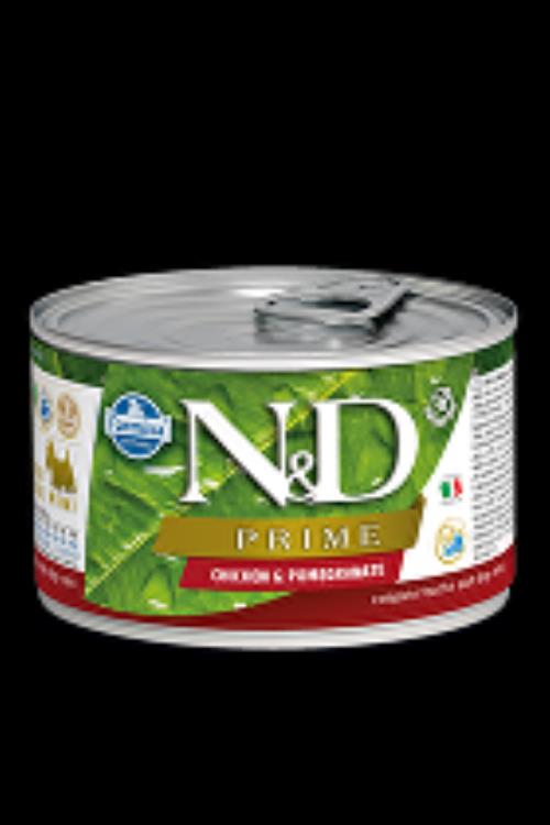 N&D DOG PRIME Adult Chicken & Pomegranate Mini 140g + Množstevná zľava