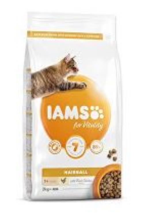 Iams Cat Adult Hairball Chicken 2kg