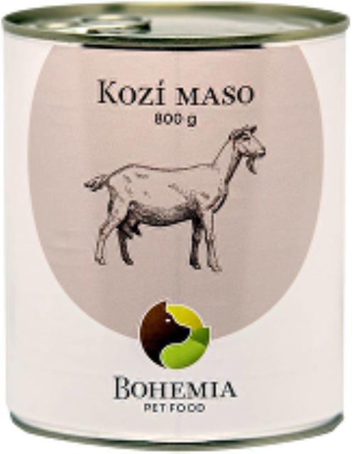 BOHEMIA Kozie mäso vo vlastnej šťave 800g + Množstevná zľava