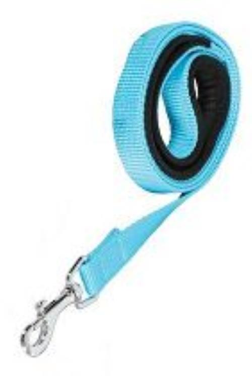 Vodítko pre psov SOFT NYLON tyrkysové 25mm/1m Zolux