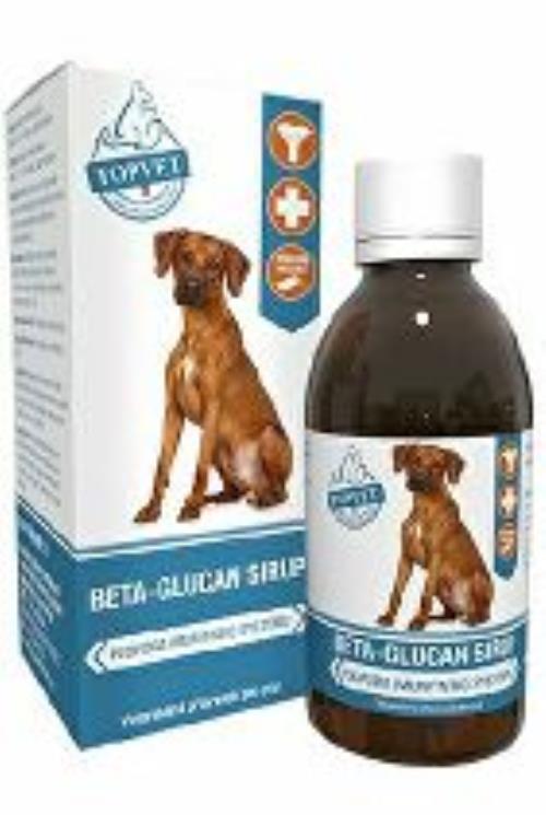 Beta-glukánový sirup pre psov TOPVET 200ml