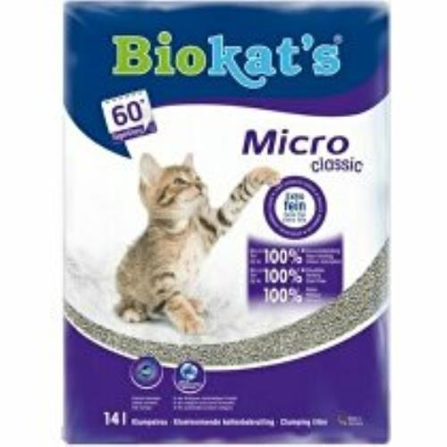 Podstielka Biokat's MICRO CLASSIC 14l