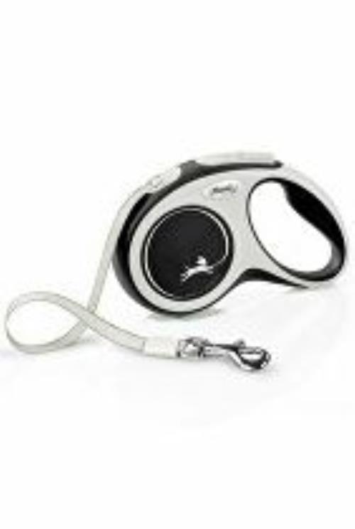 Vodítko FLEXI Comfort S opasok 5m/15kg čierna NEW
