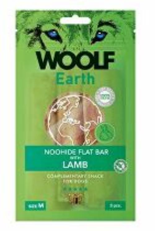 Woolf pochúťka Earth NOOHIDE M Lamb 90g + Množstevná zľava
