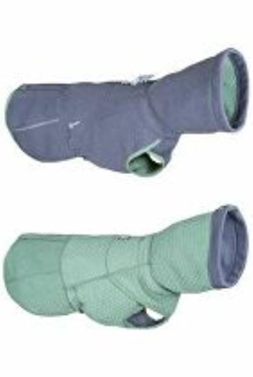 Hurtta Razzle-Dazzle Midlayer oblek blackberry/green 60