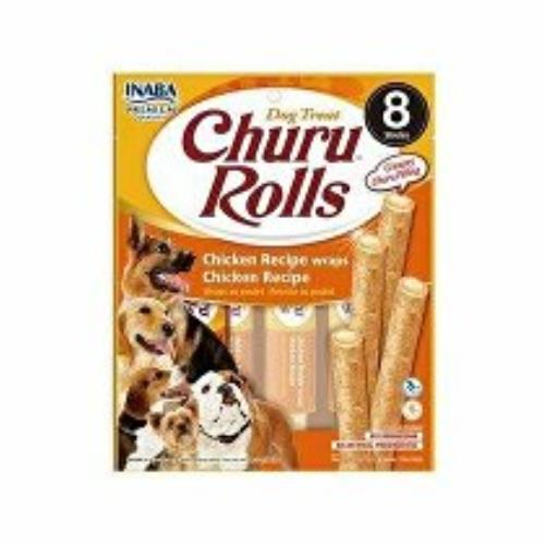 Churu Dog Rolls Chicken Wraps 8x12g