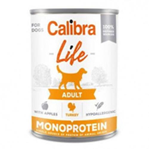 Calibra Dog Life cons.Adult morčacie mäso s jablkami 400g