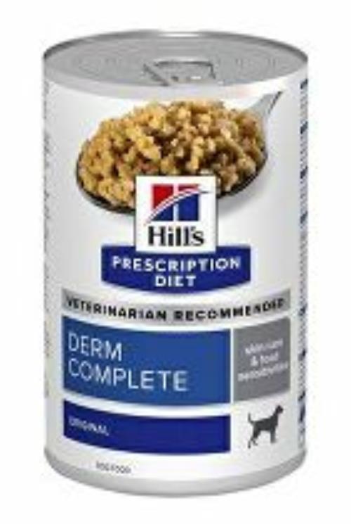 Hill's Can. PD Derm Complete Cons. 370g NOVINKA