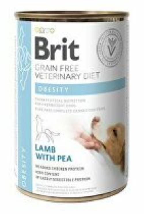 Brit VD Pes GF nevýhody. Obezita 400g