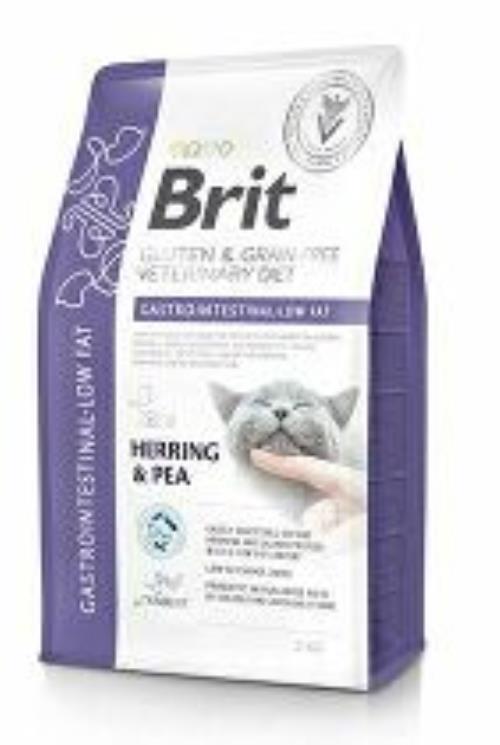 Brit VD Cat GF Gastrointestinálny - nízky obsah tuku 2kg
