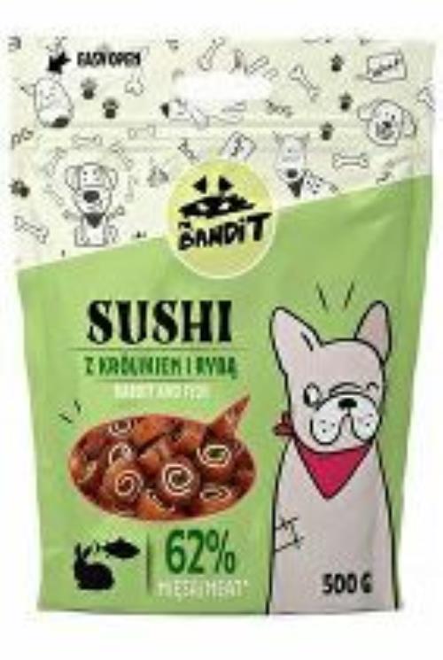 VetExpert Pán Bandita pochúťka SUSHI králik a ryba 500g + Množstevná zľava