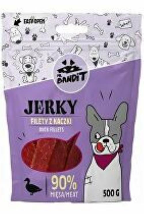 VetExpert Mr.Bandit pochúťka JERKY kačacie filé 80g + Množstevná zľava