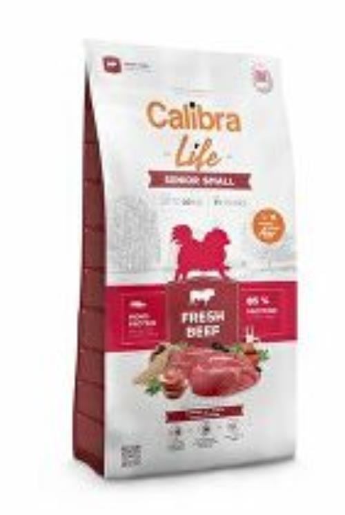 Calibra Dog Life Senior Small Fresh Beef 6kg + malé balenie zadarmo