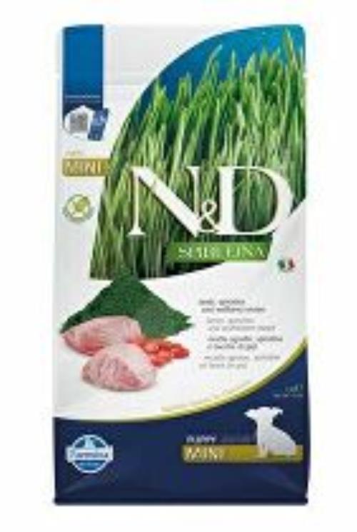 N&D SPIRULINA DOG Puppy Mini Lamb & Wolfberry 2kg VÝPREDAJ