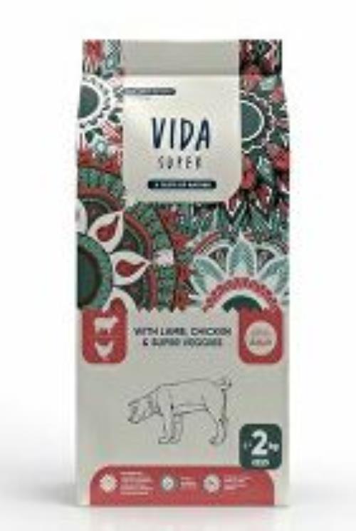 Kraftia VIDA SUPER DOG Adult M/L HUNTING Chic&Lamb 2kg