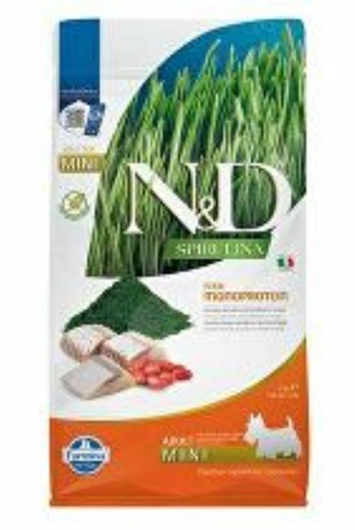N&D SPIRULINA DOG Adult Mini Herring & Wolfberry 2kg