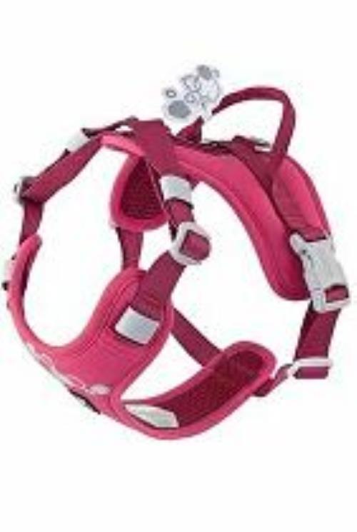 Postroj Hurtta Weekend Warrior II ECO ruby 65-80 + miska zadarmo