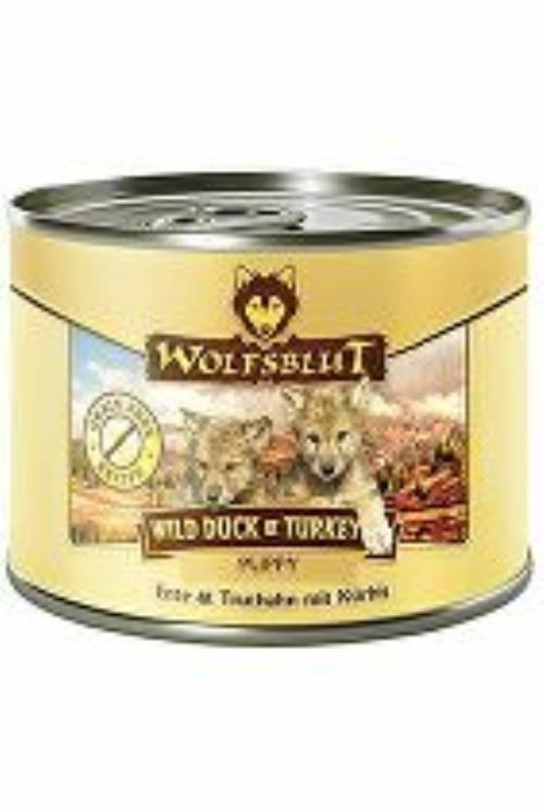Wolfsblut Dog Puppy Wild Duck&Turkey cons. 200g