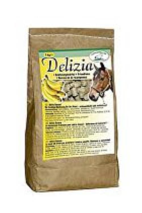 Liečivo pre kone DELIZIA banán 1kg