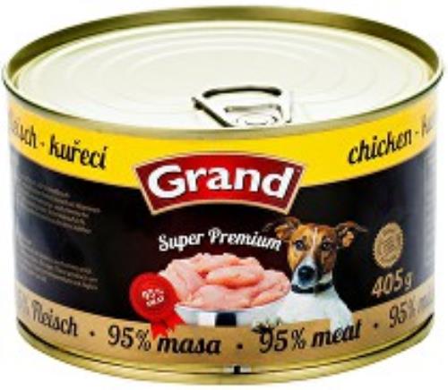 GRAND konz. Superpremium pes hydinový 405g + Množstevná zľava