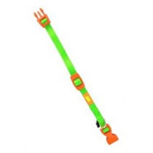 Obojok nylonový CLUB C 44cmx15mm zelený FP 1ks