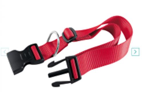 Obojok nylonový CLUB C 56cmx20mm červený FP 1ks