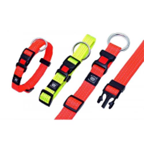 Obojok nylon ART Sportiv reflex 40-55/20 žltý KAR 1ks