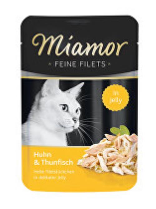 Miamor Cat Filet pocket chicken+tuna 100g + Množstevná zľava