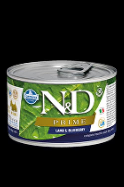 N&D DOG PRIME Adult Lamb & Blueberry Mini 140g + Množstevná zľava