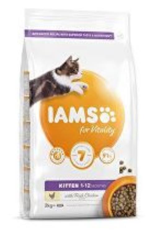 Iams Cat Kitten Chicken 2kg
