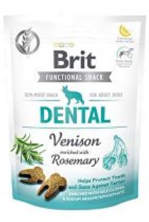 Brit care Dog Functional Snack Dental Venison 150g + Množstevná zľava