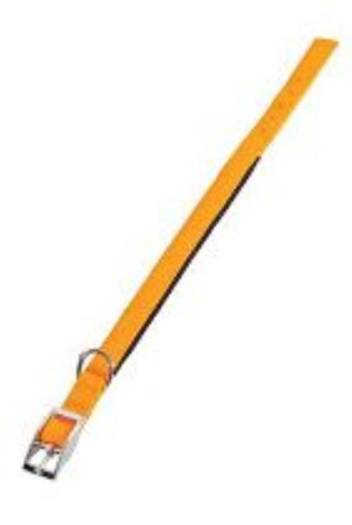 Obojok pre psov SOFT NYLON oranžový 25mm/50cm Zolux