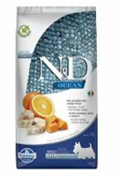 N&D OCEAN DOG Adult Mini Codfish&Pumpkin&Orange 7kg