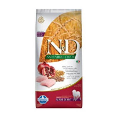 N&D LG DOG Adult Giant Chicken & Pomegranate 12kg