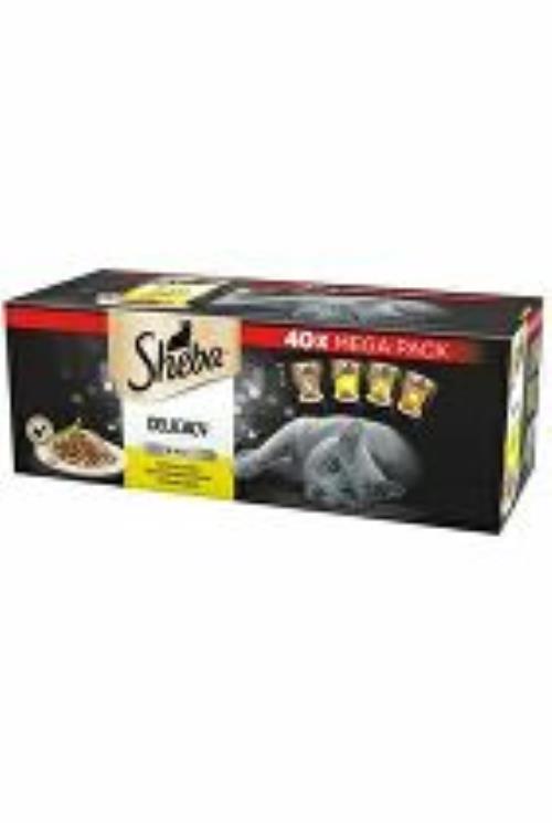 Sheba vreckový výber hydiny 40x85g + Množstevná zľava