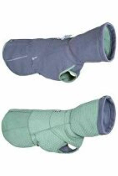 Hurtta Razzle-Dazzle Midlayer oblek blackberry/green 65
