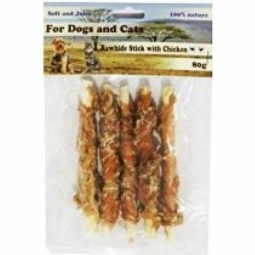 Delikatesa Buffalo skin stick s kuracím mäsom 80g + Množstevná zľava