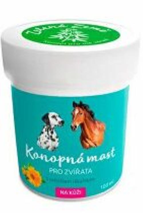 Konopná kožná masť pre zvieratá 100ml