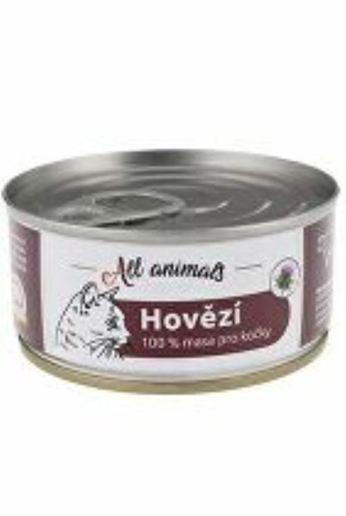 Všetky zvieratá CAT mleté hovädzie mäso 100g + Množstevná zľava