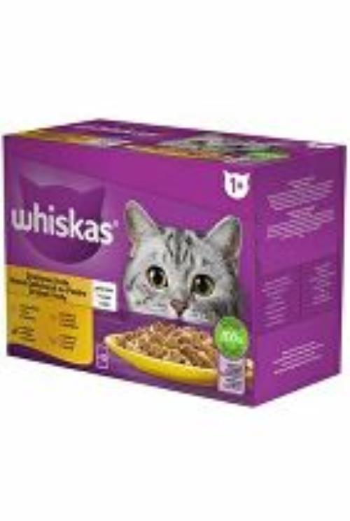 Kapsuly Whiskas. Gél Core Poultry Selection. 12x85g + Množstevná zľava