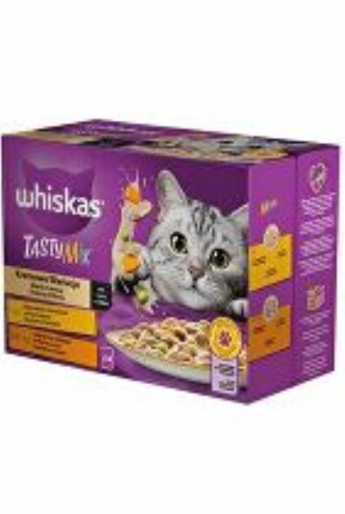 Kapsuly Whiskas. Tasty Mix Creamy Creat. 12x85g + Množstevná zľava
