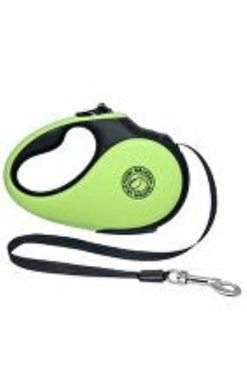 Samonavíjacie vodítko 12kg/3m zelené/čierne Kiwi