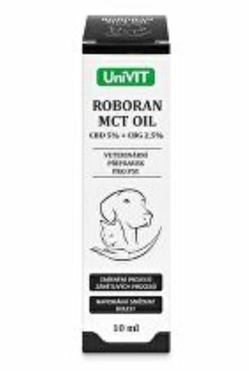Roboran MCT olej CBD 5%+CBG 2,5% 10ml