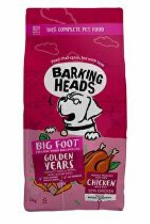 BARKING HEADS Big Foot Golden Years Chicken 12kg