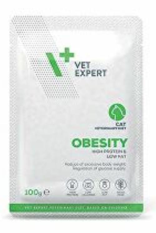 VetExpert VD 4T Kapsička pre mačky na obezitu 100g