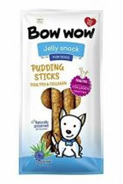 Bow wow poch. Párky s hydinovým mäsom a kolagénom 6ks